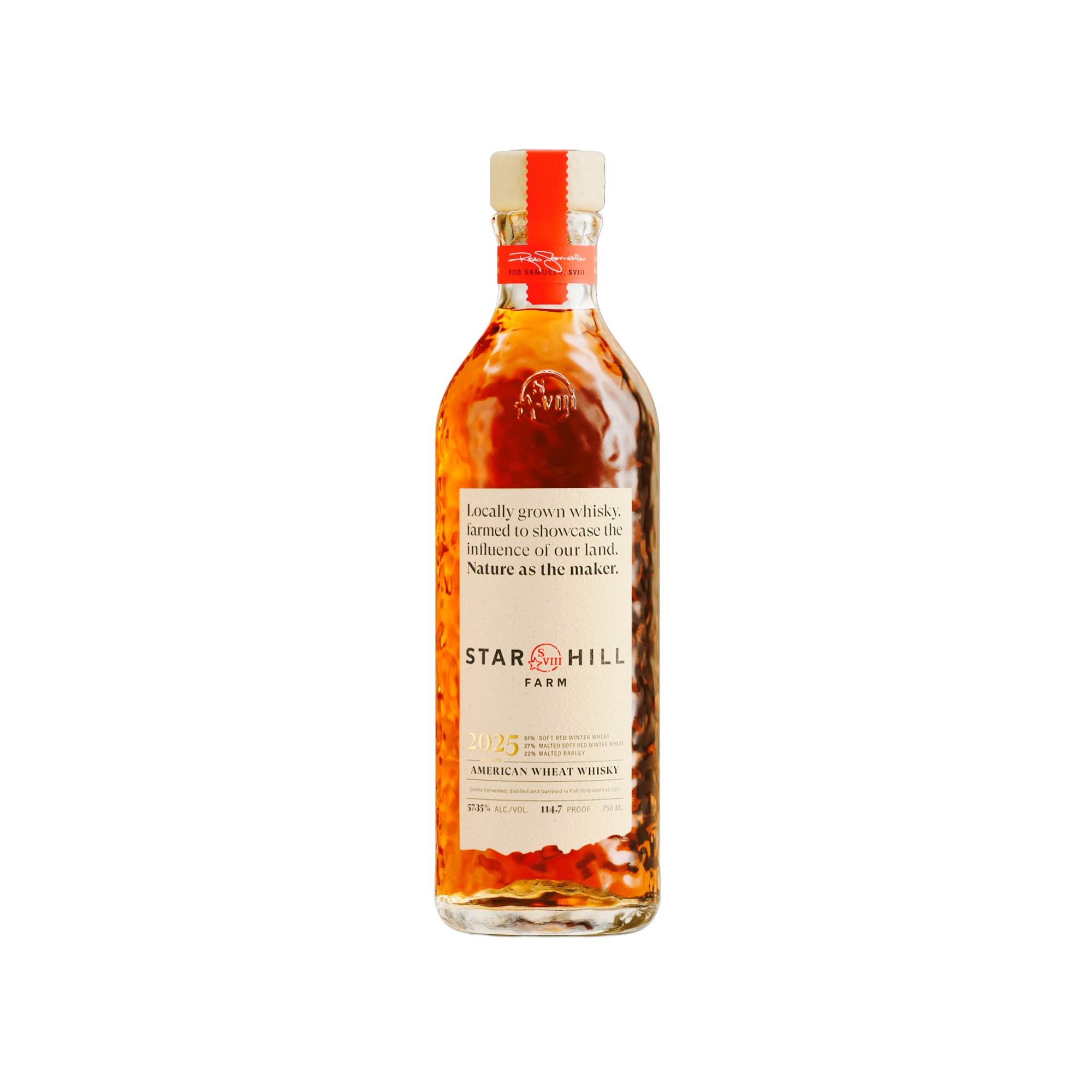 Maker's Mark Star Hill Farm American Wheat Whiskey 2025 Release 57.4% 700ml