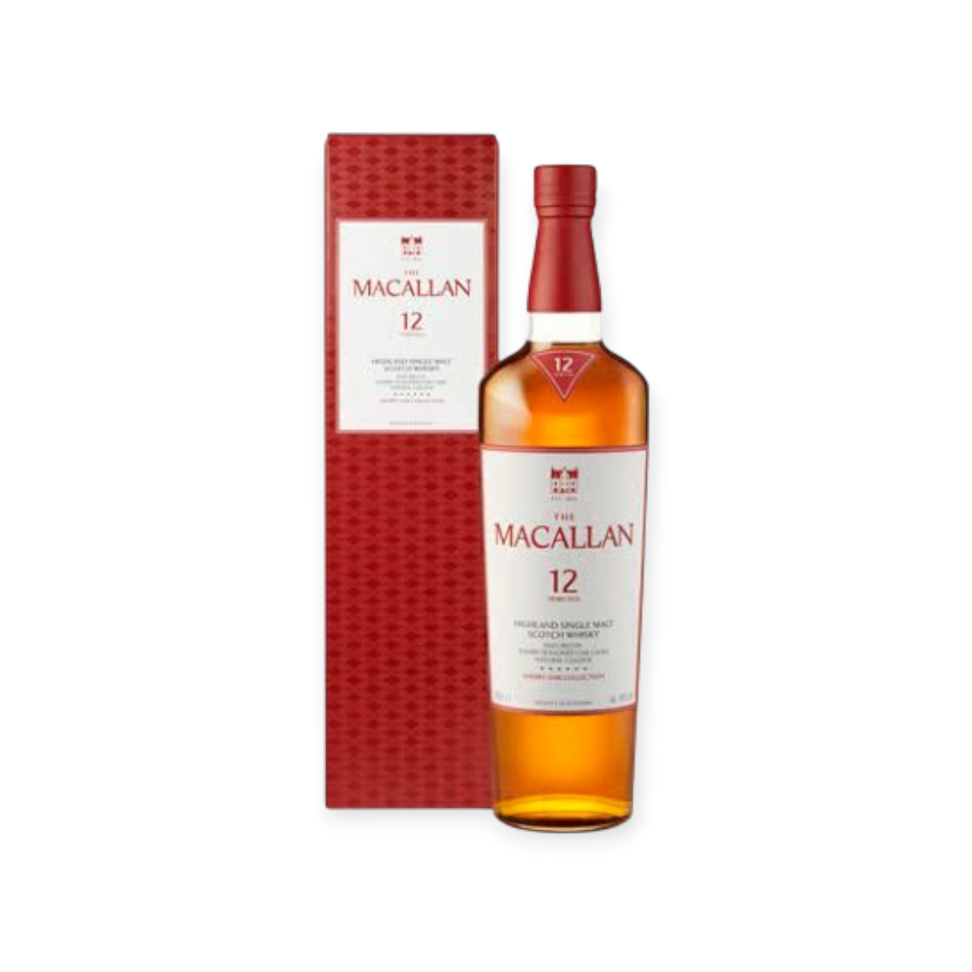 Macallan12 750ml 55% 2025年海外限定 & 2022 The Macallan Scotch