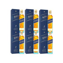 Johnnie Walker Blue Label Blended Scotch Whisky 6 × 750ml