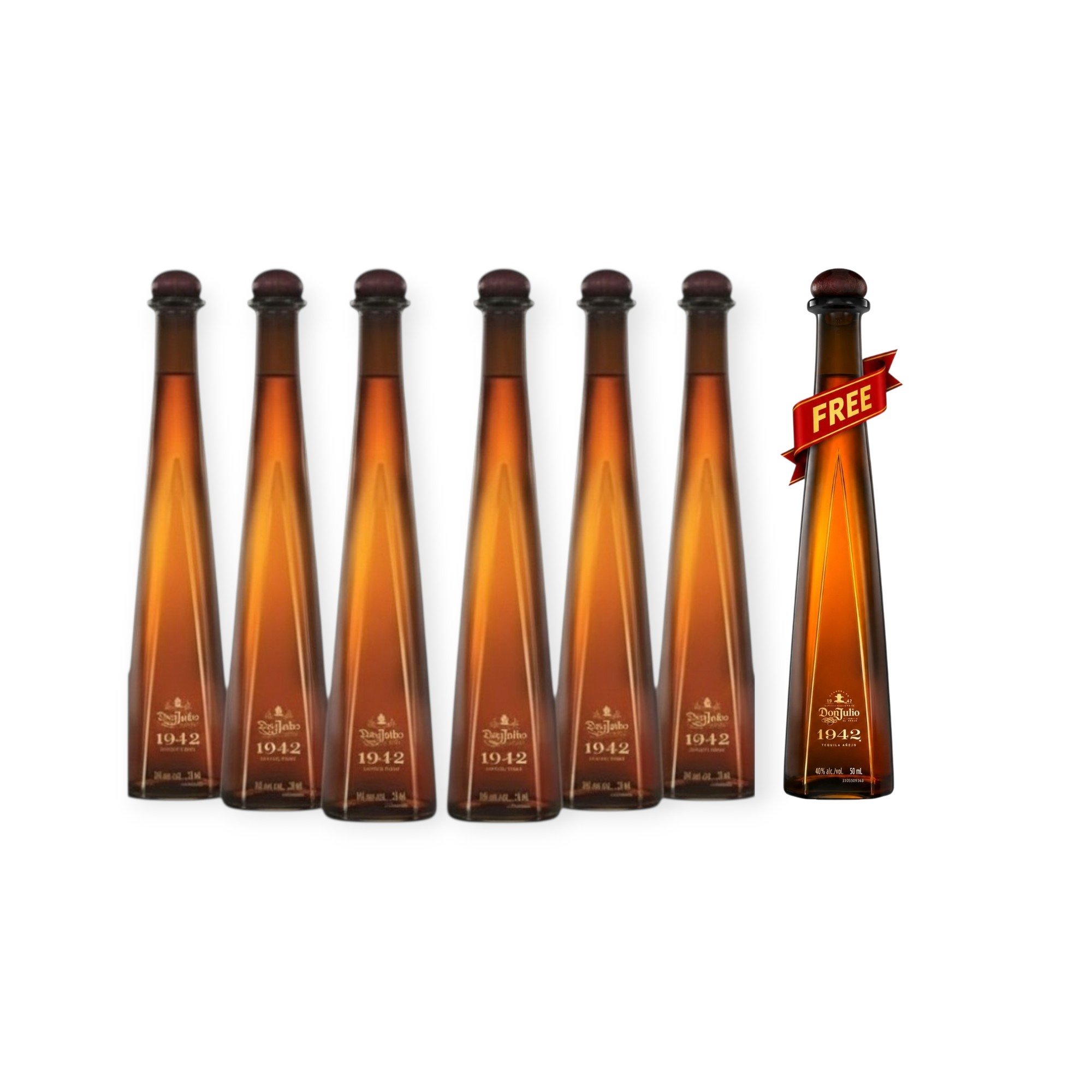 Don Julio 1942 Añejo Tequila 50ml (6+1 Free)